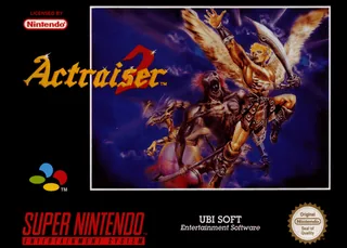 Capa de ActRaiser 2 (Europa)