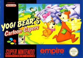 Capa de Adventures of Yogi Bear (Europa)