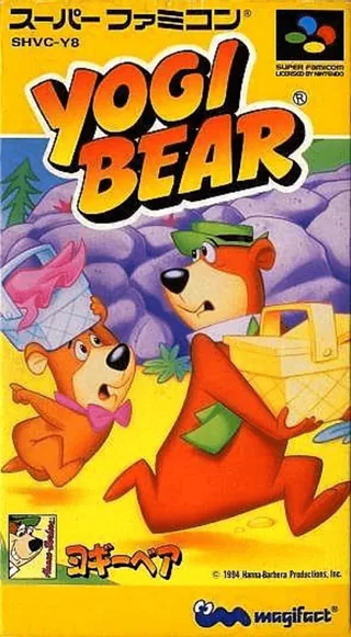 Capa de Adventures of Yogi Bear (Japão)