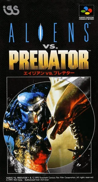 Capa de Alien vs Predator (Japão)