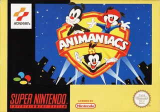 Capa de Animaniacs (Europa)