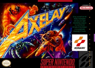 Capa de Axelay (EUA)