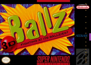 Capa de Ballz 3D - Fighting at Its Ballziest (EUA)