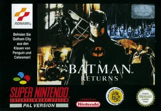 Capa de Batman Returns (Europa)