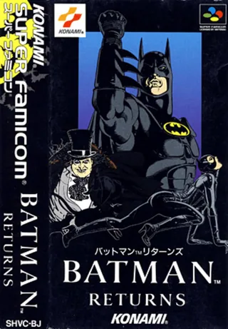 Capa de Batman Returns (Japão)