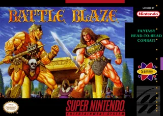 Capa de Battle Blaze (EUA)