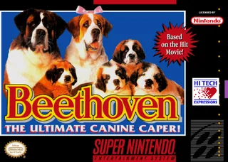 Capa de Beethoven - The Ultimate Canine Caper! (EUA)