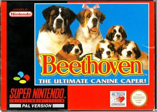 Capa de Beethoven - The Ultimate Canine Caper! (Europa)
