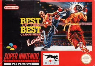 Capa de Best of the Best - Championship Karate (Europa)