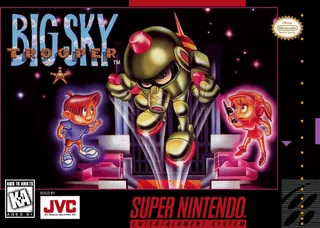 Capa de Big Sky Trooper (EUA)