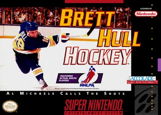 Capa de Brett Hull Hockey (EUA)
