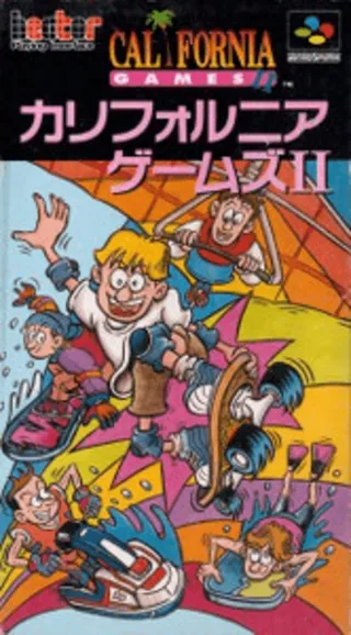 Capa de California Games II (Japão)
