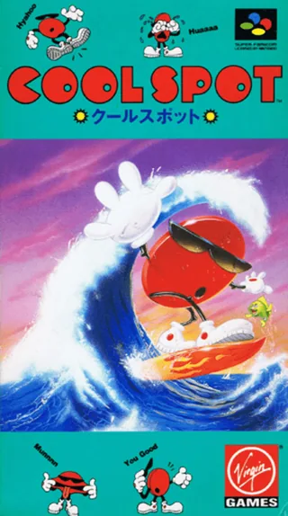 Capa de Cool Spot (Japão)