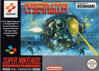 Capa de Cybernator (Europa)