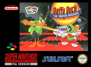 Capa de Daffy Duck - The Marvin Missions (Europa)