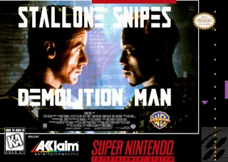 Capa de Demolition Man (EUA)
