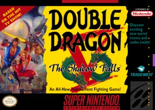 Capa de Double Dragon V - The Shadow Falls (EUA)