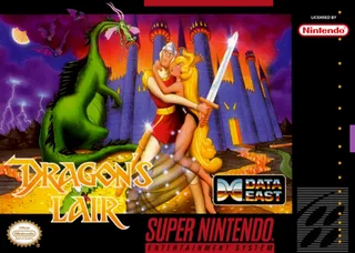 Capa de Dragon's Lair (EUA)
