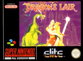 Capa de Dragon's Lair (Europa)
