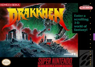 Capa de Drakkhen (EUA)