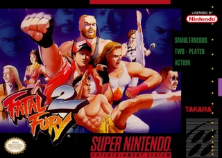 Capa de Fatal Fury 2 (EUA)