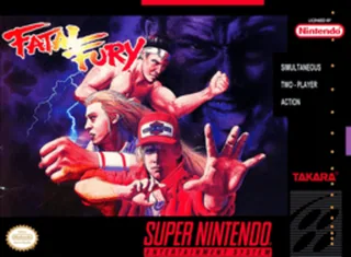 Capa de Fatal Fury (Europa)