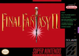 Capa de Final Fantasy II (EUA)