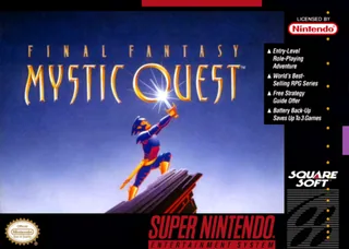 Capa de Final Fantasy - Mystic Quest (EUA)
