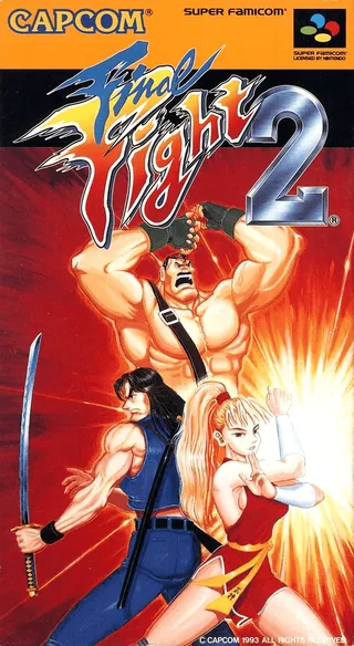 Capa de Final Fight 2 (Japão)
