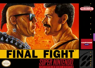 Capa de Final Fight (EUA)