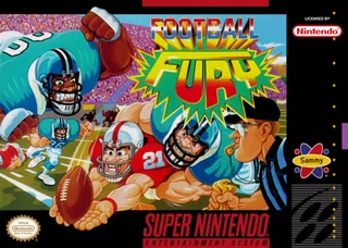Capa de Football Fury (EUA)