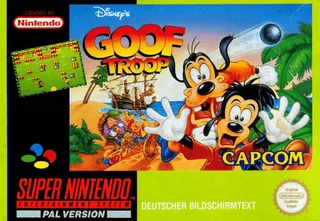 Capa de Goof Troop (Europa)