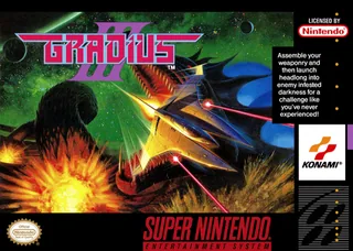 Capa de Gradius III (EUA)