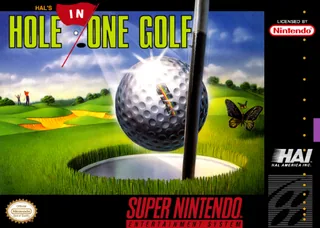 Capa de HAL's Hole in One Golf (EUA)