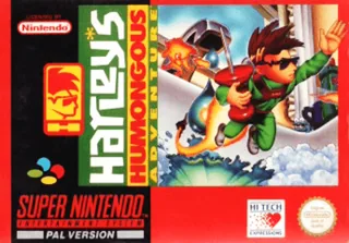 Capa de Harley's Humongous Adventure (Europa)