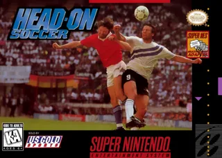 Capa de Head-On Soccer (EUA)