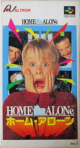 Capa de Home Alone (Japão)