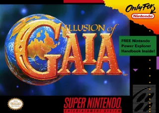 Capa de Illusion of Gaia (EUA)