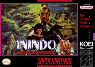 Capa de Inindo - Way of the Ninja (EUA)