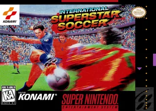 Capa de International Superstar Soccer (EUA)
