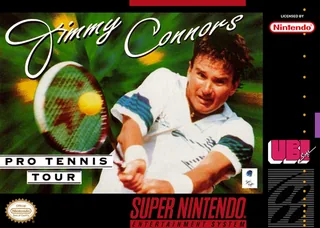Capa de Jimmy Connors Pro Tennis Tour (EUA)