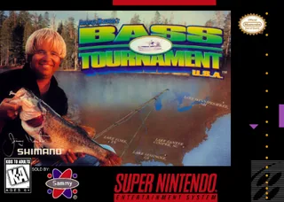 Capa de Jimmy Houston's Bass Tournament U.S.A. (EUA)