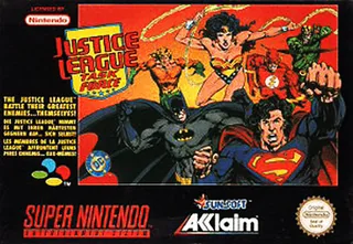 Capa de Justice League Task Force (Europa)