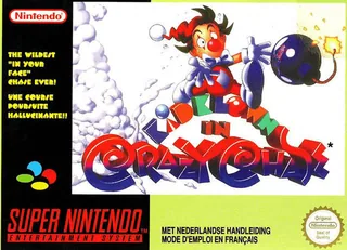 Capa de Kid Klown in Crazy Chase (Europa)