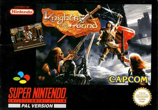Capa de Knights of the Round (Europa)