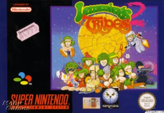 Capa de Lemmings 2 - The Tribes (Europa)
