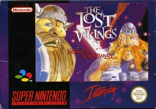 Capa de Lost Vikings 2 (Europa)