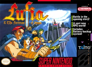 Capa de Lufia & the Fortress of Doom (EUA)