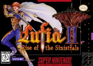 Capa de Lufia II - Rise of the Sinistrals (EUA)