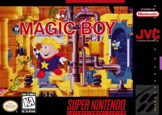 Capa de Magic Boy (EUA)